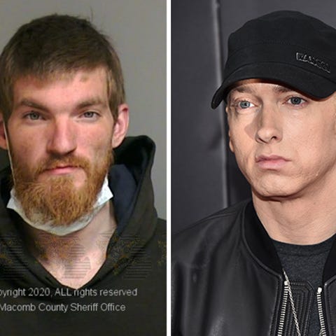 Left: Matthew David Hughes has been held at Macomb