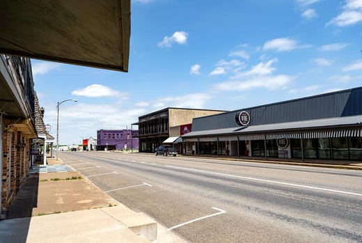 Most business in the small town of McGregor are closed due to the coronavirus pandemic.