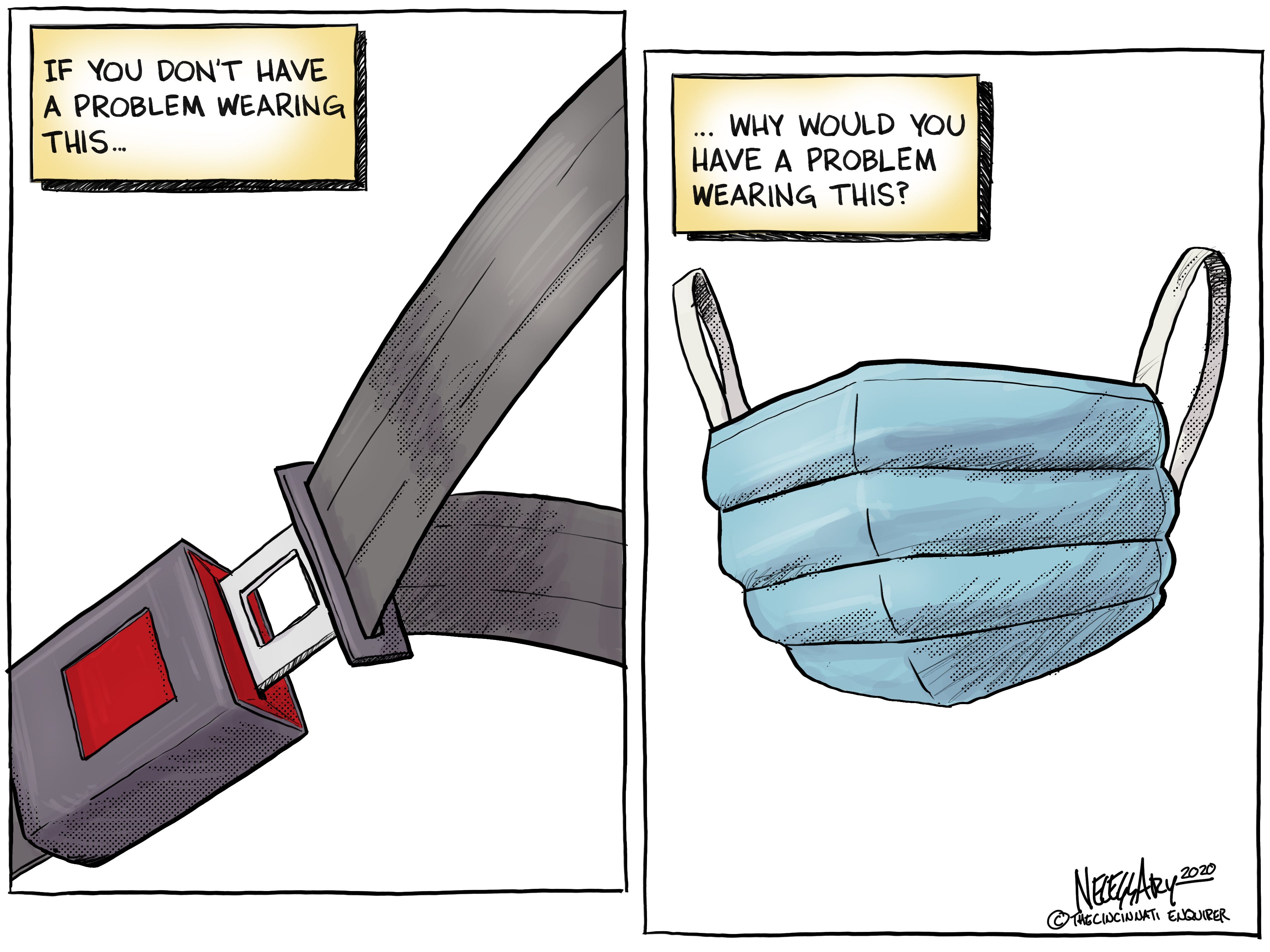 It's Necessary: Do you refuse to wear a seat belt?