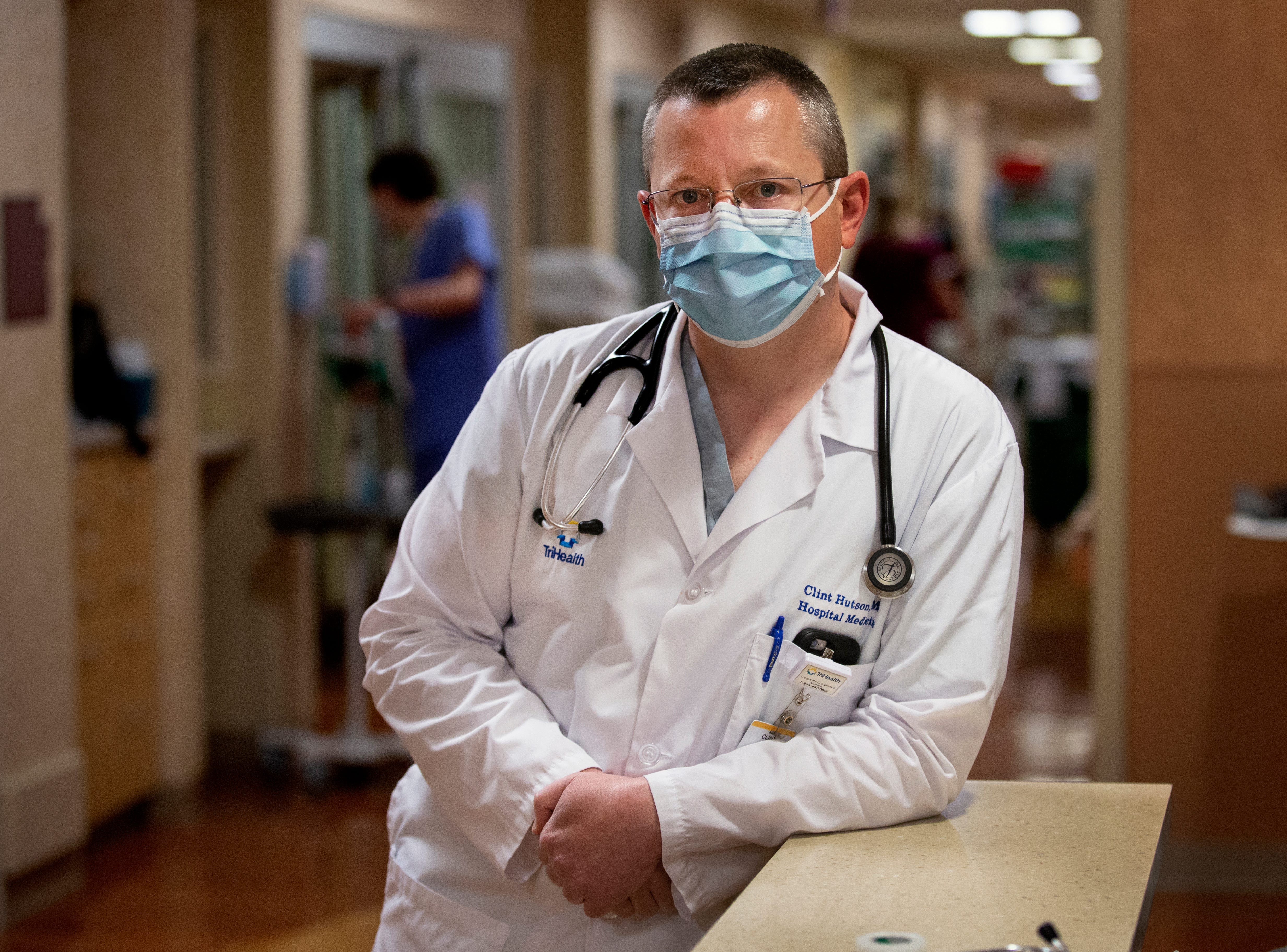 Dr. Clint Hutson, director of hospitalist at TriHealth Good Samaritan Hospital