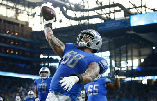 Taylor Decker is one of two Lions who could land a hefty contract extension this offseason.
