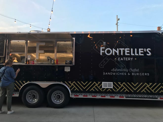 Fontelle's Eatery, a food truck serving burgers and other sandwiches, is one of the vendors at Zocalo Food Park, 636 S. Sixth St., which opened for carryout May 1. The food truck park was a popular gathering place last summer; until the safer-at-home order is lifted, all sales are for takeaway only.