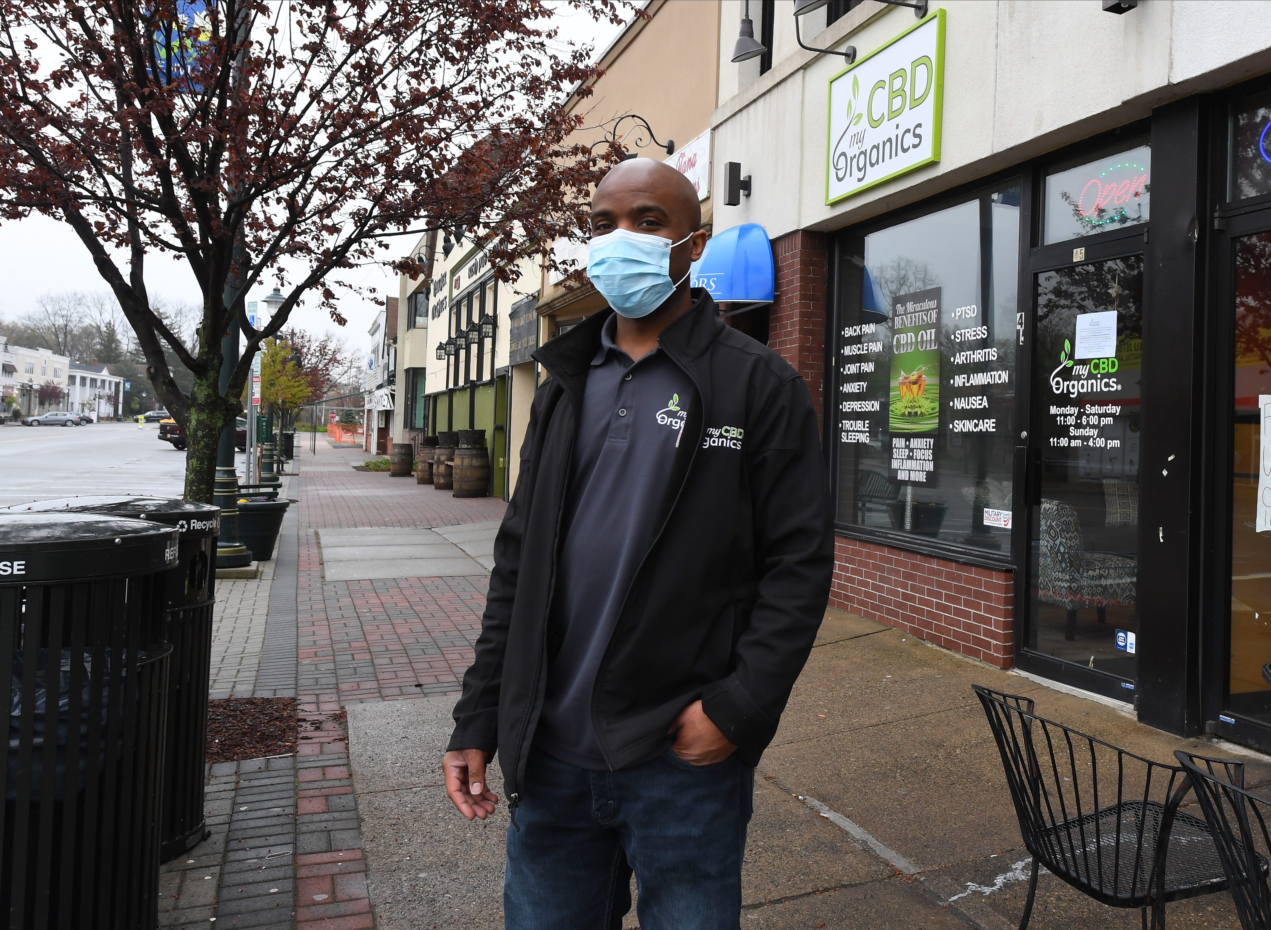 Giovanni Paul outside his Denville, New Jersey, store.