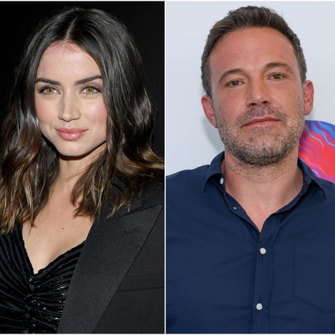 Ana de Armas and Ben Affleck