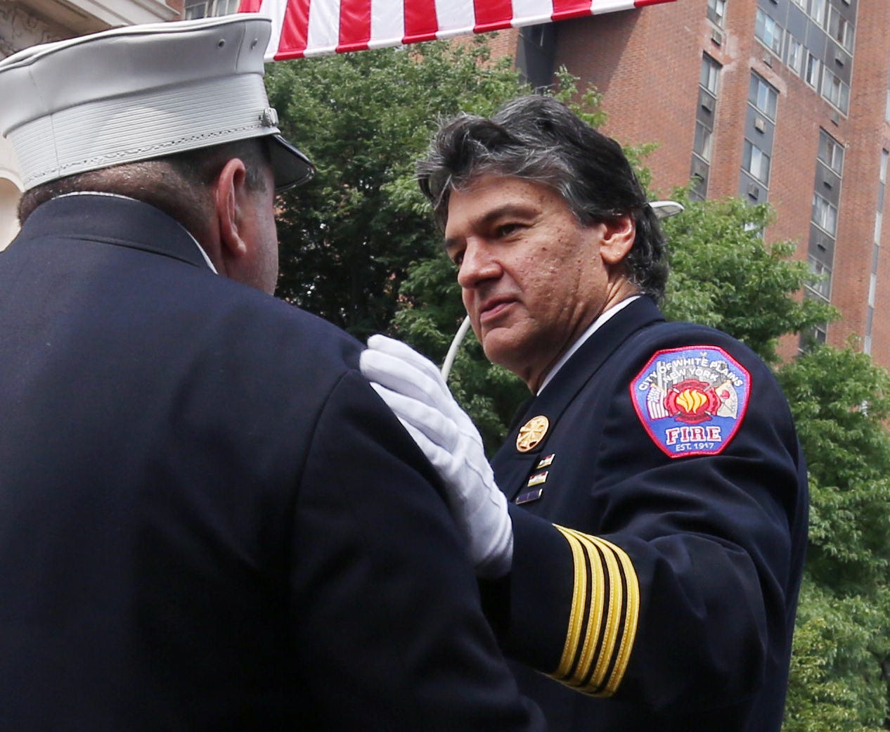White Plains Fire Department Deputy Chief Edward Ciocca died Friday night of complications from COVID-19. Ciocca was a loving father, a devoted firefighter a true leader and second generation firefighter who served for 35 years, he rose to the rank of Deputy Chief like his father before him. May 2, 2020.