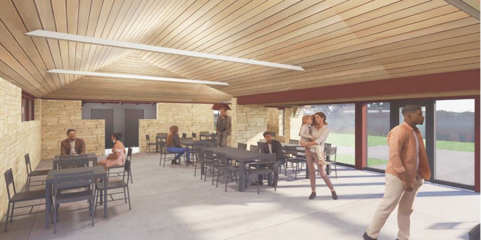 Shelter at Drake Park in Des Moines to be enclosed for yearround space