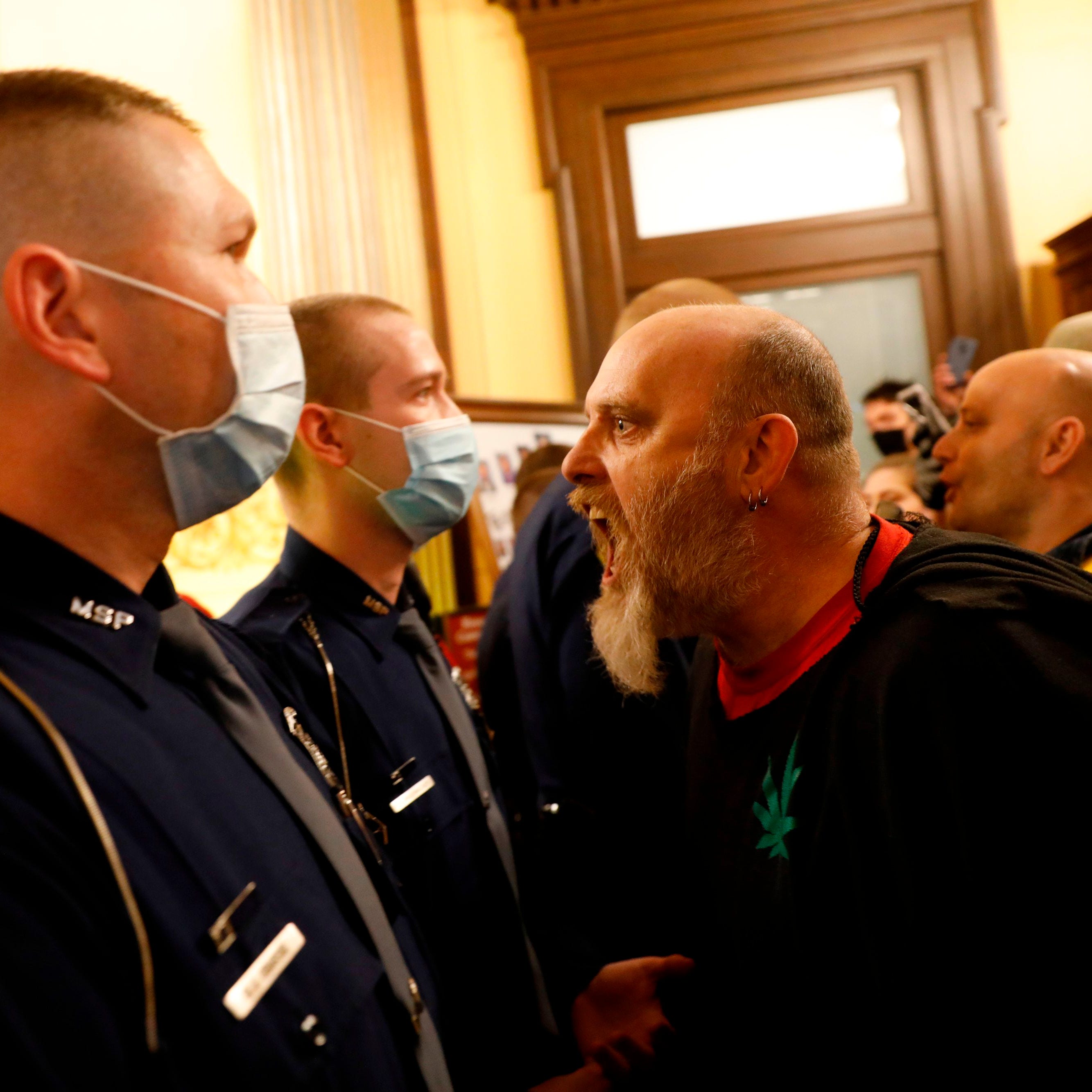 Michigan Man In Infamous Capitol Rally Photo Calls Protest Awesome