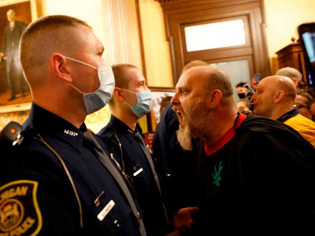 michigan man in infamous capitol rally