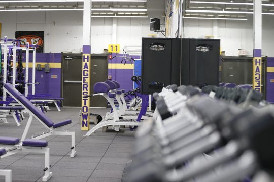 Hagerstown High School Unveils Brand New Weight Room