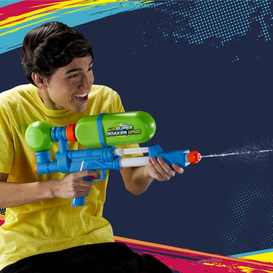 The Nerf Super Soaker Xp100 Lifestyle is a good choice for summer fun.
