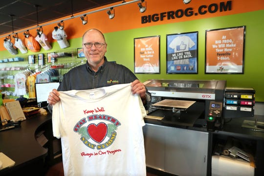 Coronavirus Big Frog Custom T Shirts Makes Apparel For Senior Centers
