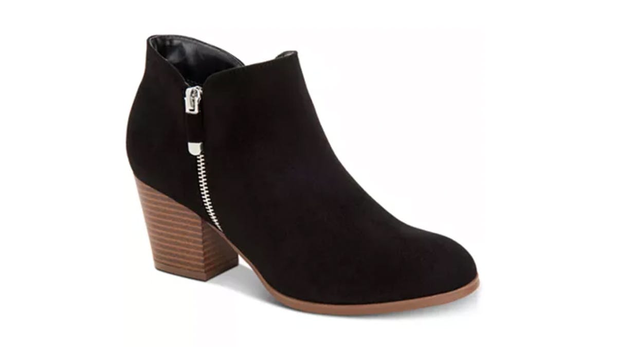 macys suede booties