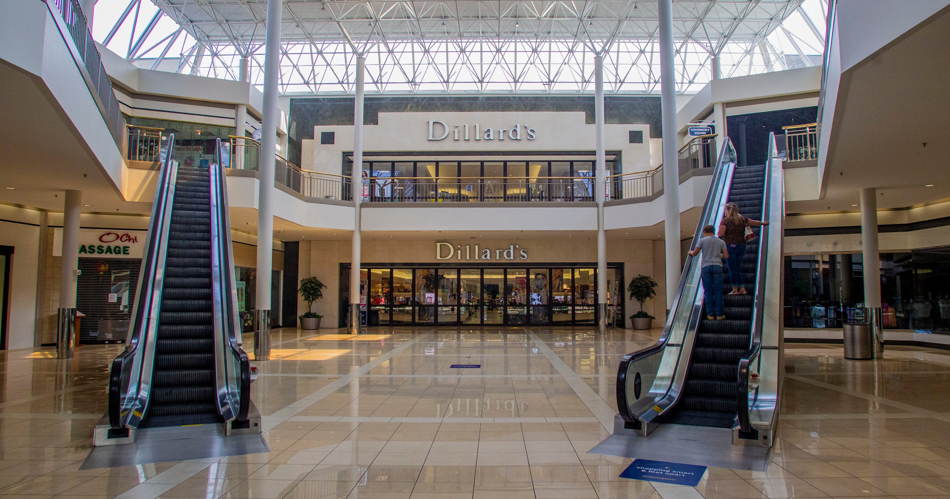 Governor #39 s Square open many stores remain shuttered