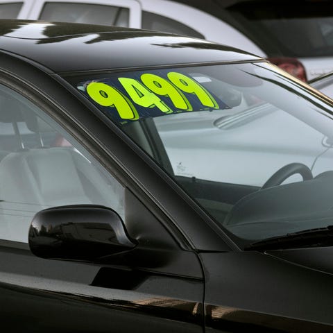Sales of all types of used vehicles collapsed in A
