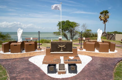 The Nueces County Victims' Memorial Garden is located at Oleander Point at Cole Park.