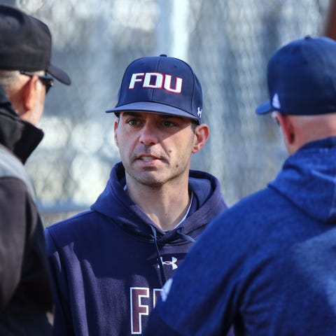 First-year FDU baseball coach Rob DiToma was hired