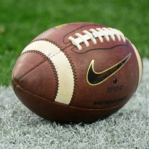 General view of a football.