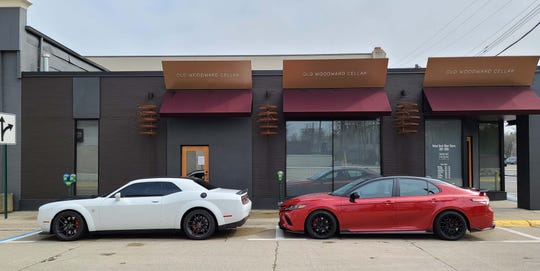 Woodward cruisers. The 302 horse 2020 Toyota Camry TRD gives up a lot of ponies to the 707-horse Dodge Challenger Hellcat - but it has two more doors and looks sharp.