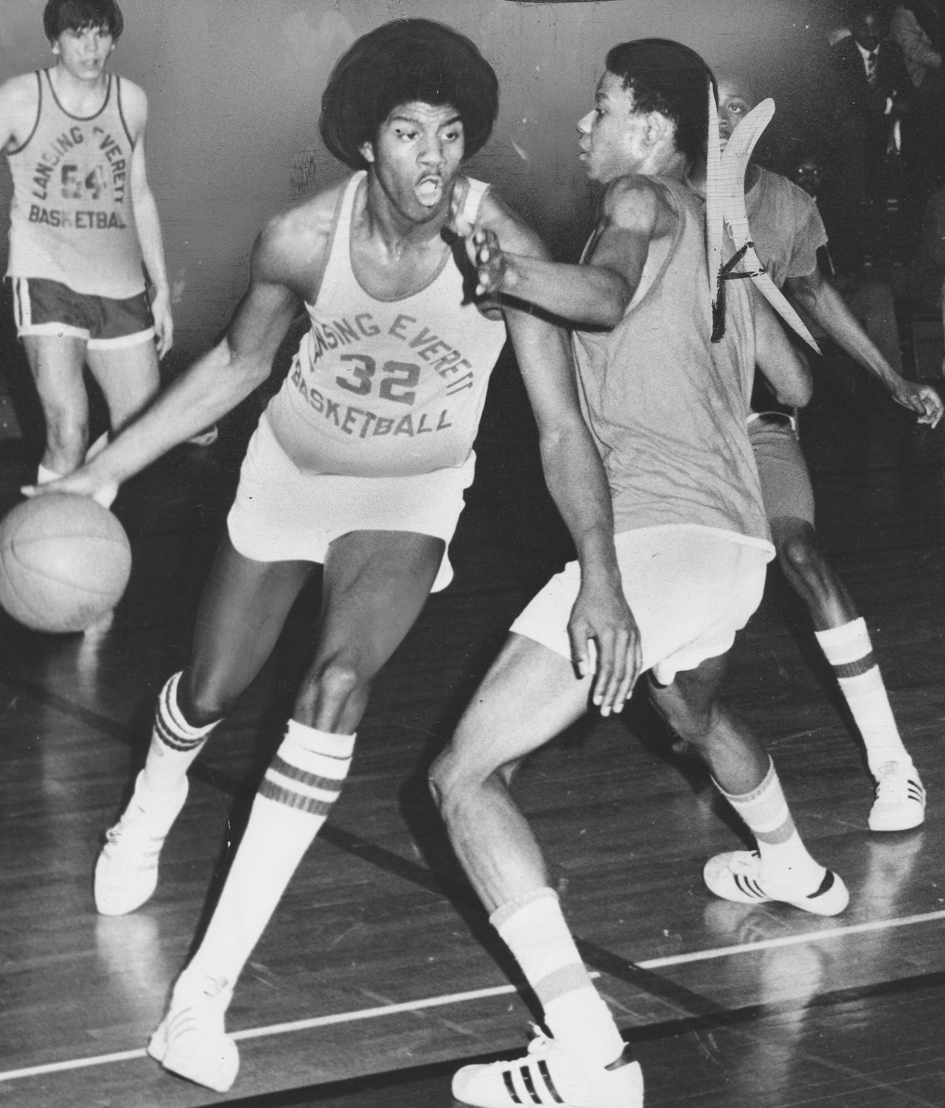 magic johnson shoes history