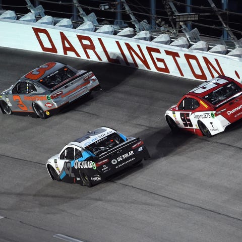 NASCAR Cup Series car race during the Bojangles' S