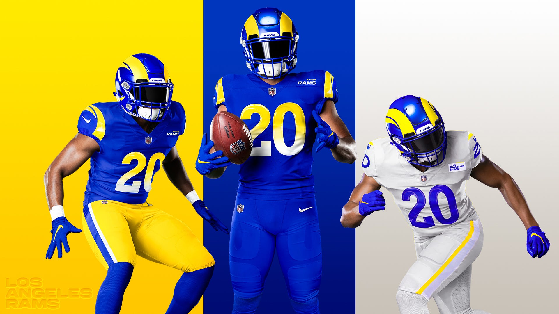 Los Angeles Rams' new uniforms: Jersey 