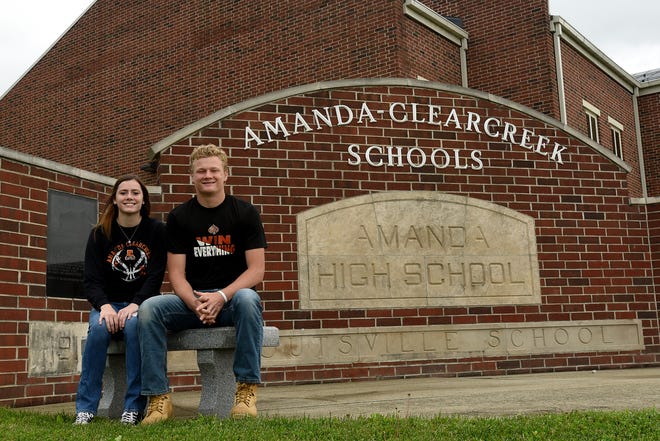 Siblings Katelynn and Jesse Connell are outstanding seniors for the Amanda-Clearcreek High School graduating class of 2020.
