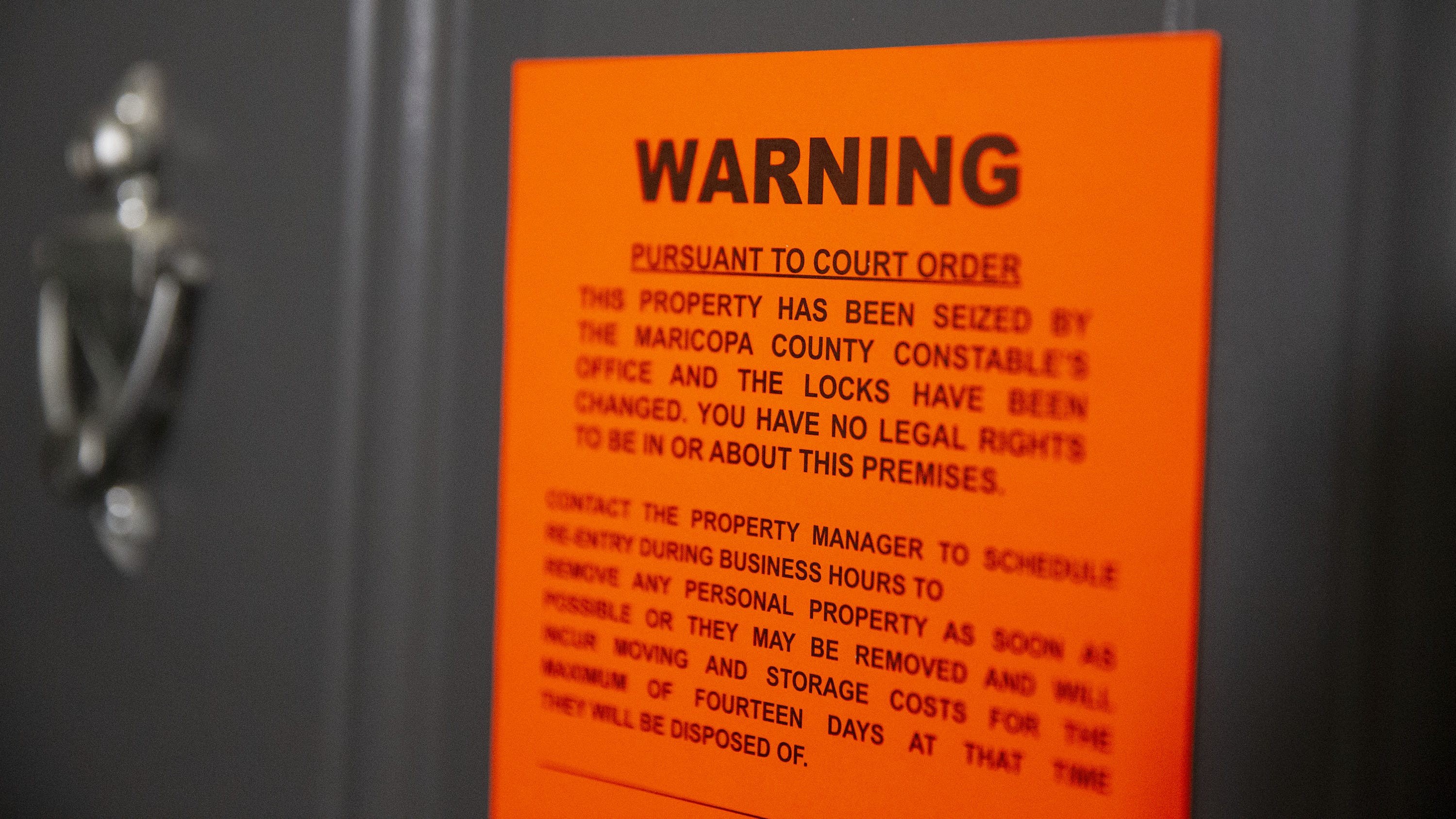 Arizona landlords who received rental aid filed evictions anyway