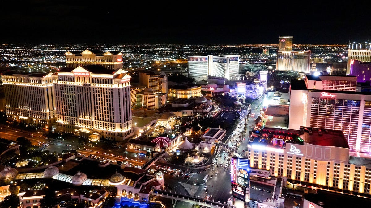 Las Vegas Strip, Las Vegas, Nev.: Casinos in Las Vegas have not released scheduled reopening dates. When they do, the Nevada Gaming Commission has already-established guidelines to promote social distancing and reduced hours. 