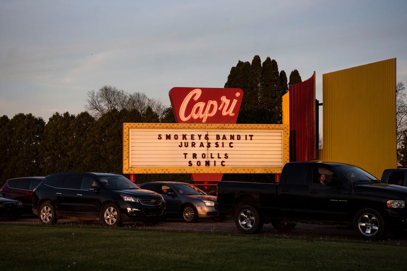 Capri Drivein opens for the season; state police take complaint