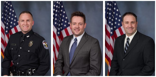 Three Louisville Metro Police Department officers fired their guns into Breonna Taylor's apartment: Brett Hankison, Jonathan Mattingly and Myles Cosgrove.