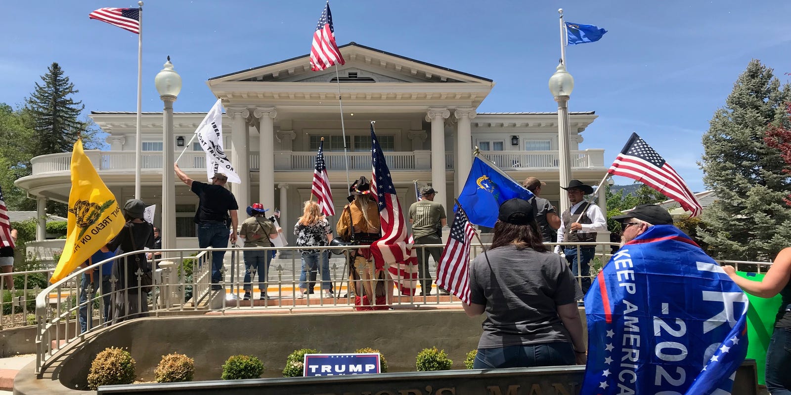 Coronavirus: Protesters in Carson City call for Sisolak removal - Reno Gazette Journal thumbnail