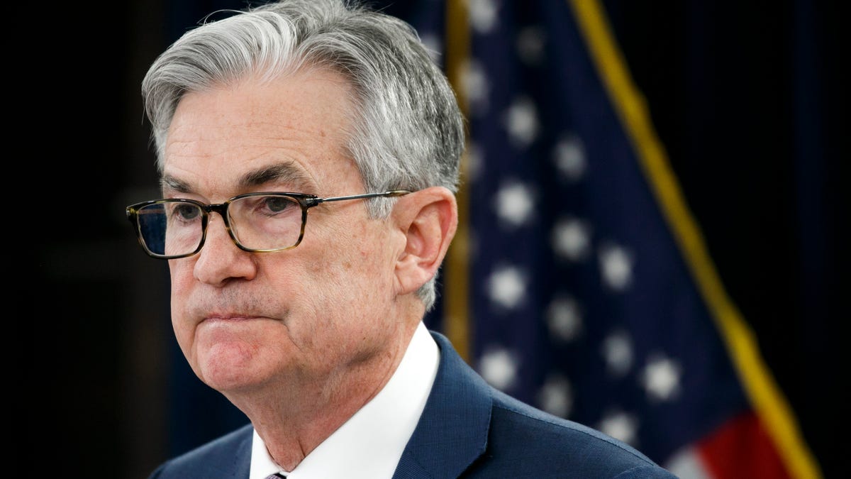 Federal Reserve Chair Jerome Powell expressed optimism on Sunday, May 17, 2020 that the U.S. economy can begin to recover from a devastating recession in the second half of the year, assuming the coronavirus doesn't erupt in a second wave. He's shown here during a March 3, 2020 news conference.