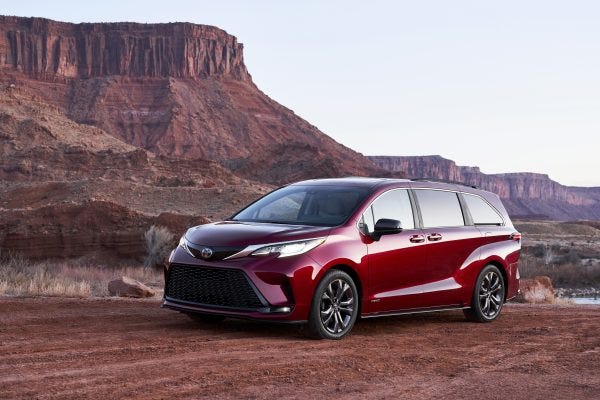 2021 sienna xle