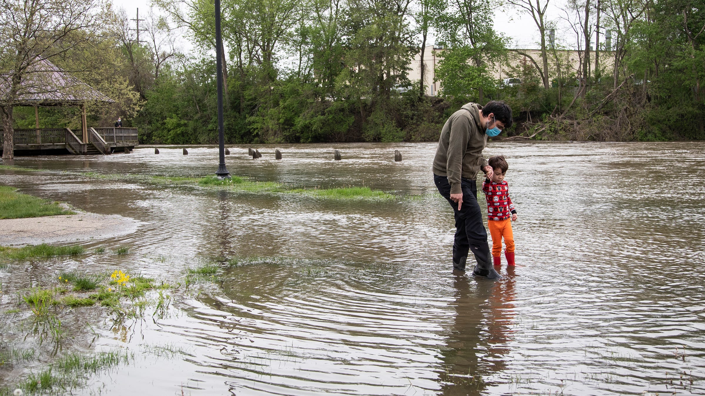 River flooding causes evacuations in Mich. as heavy rain sets records