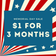 DOT Memorial Day Sale - May 2020