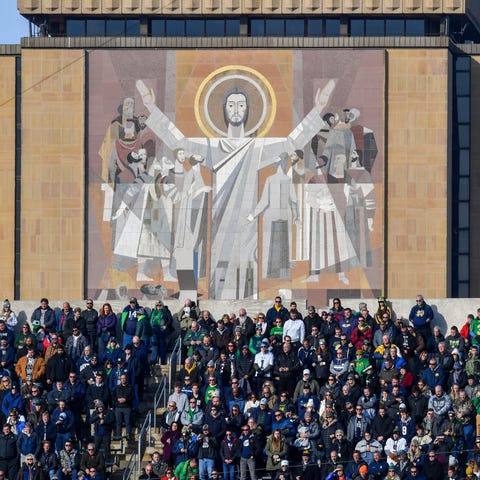 Notre Dame's first scheduled home game for the 202