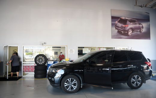 Charlie Hicks discusses the auto industry's response to the coronavirus, Wednesday, May 20, 2020, at Ed Hicks Nissan. Hicks is the owner of the Ed Hicks dealerships. 