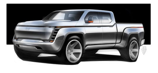 The Endurance all-electric pickup to be built by Lordstown Motors starting in 2021.