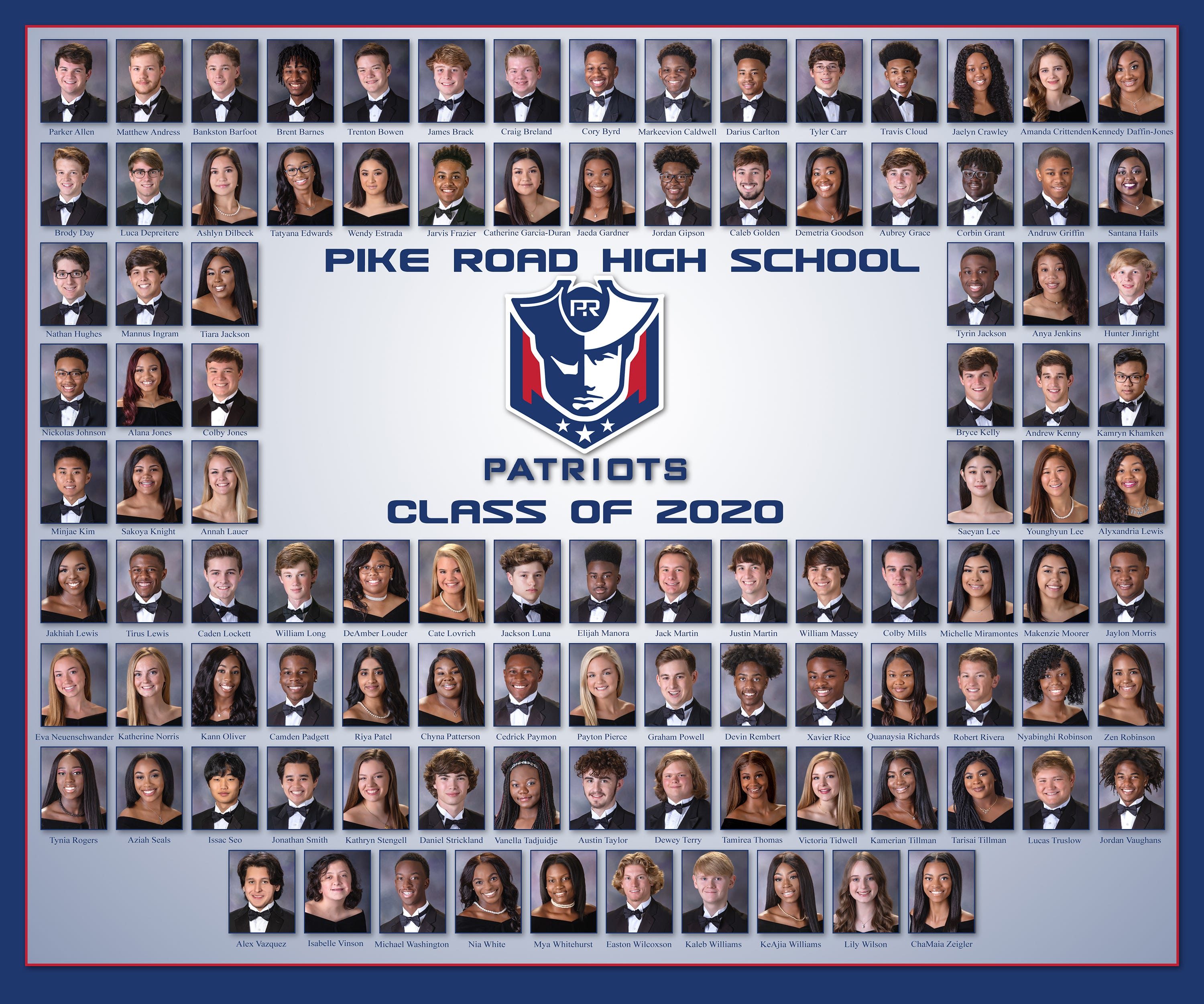 Pike Road's class of 2020 graduation ceremony to be held at Patriot Stadium