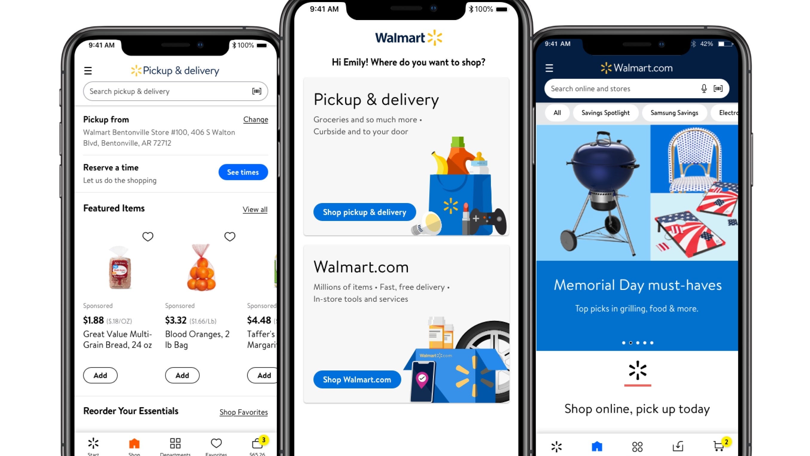 Walmart curbside pickup now includes televisions, bikes ...