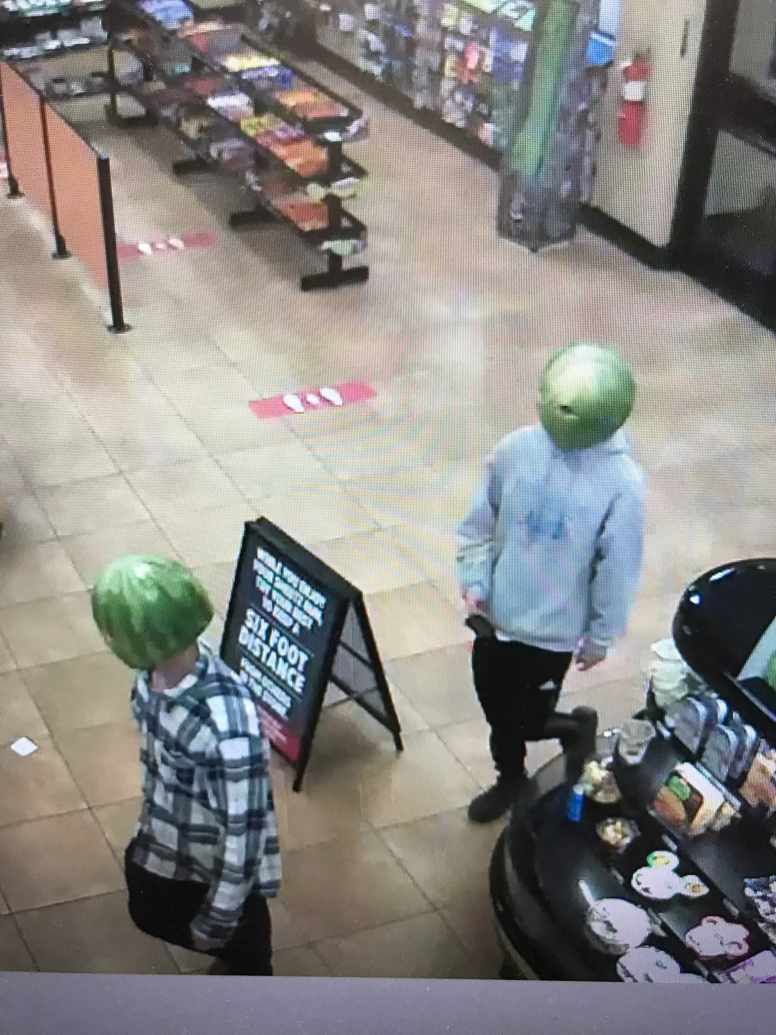 Man who wore watermelon mask during convenience store theft arrested