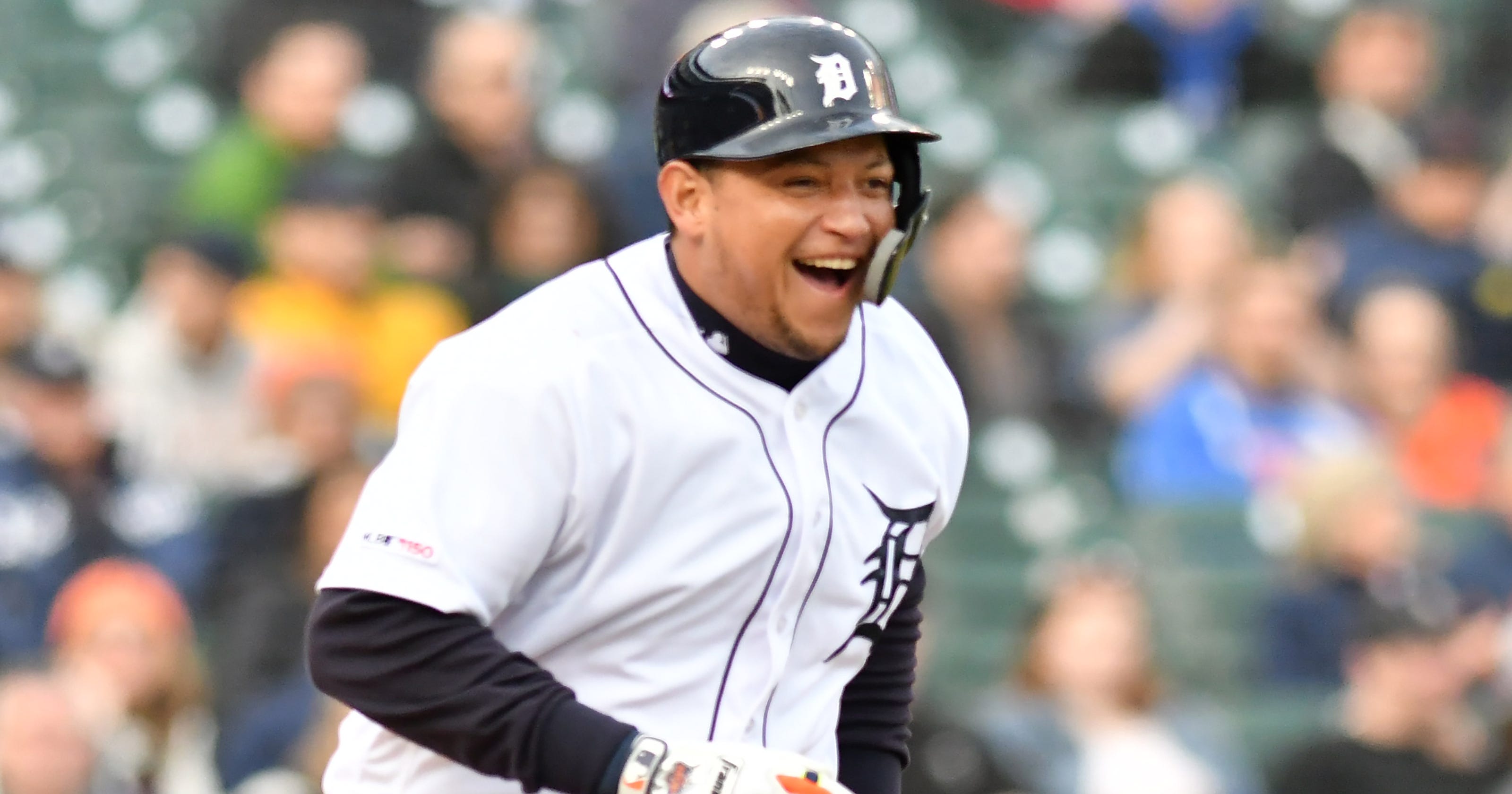Tigers' Miguel Cabrera brightens pandemic landscape in Detroit with