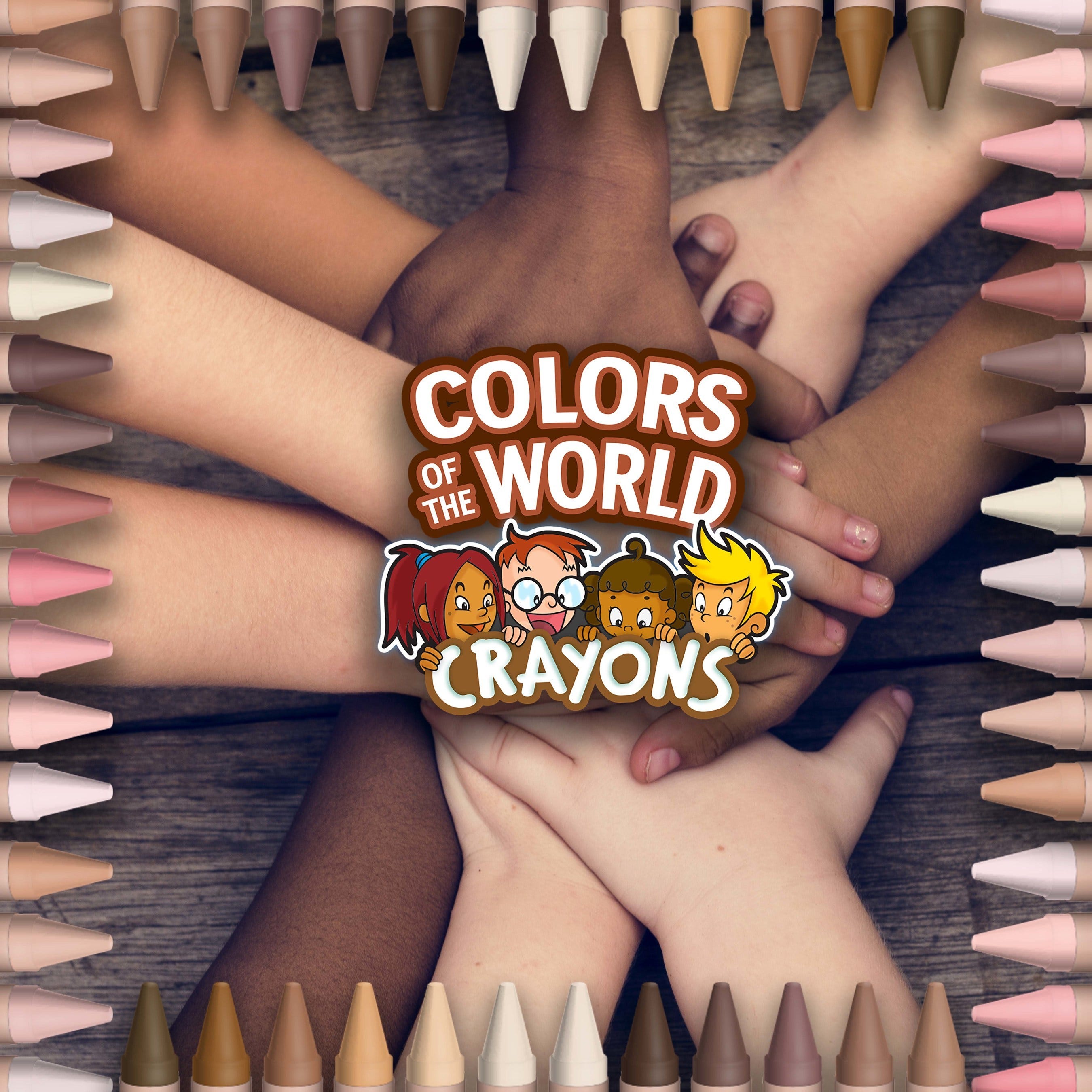 Crayola launches different skin tones crayons to foster representation