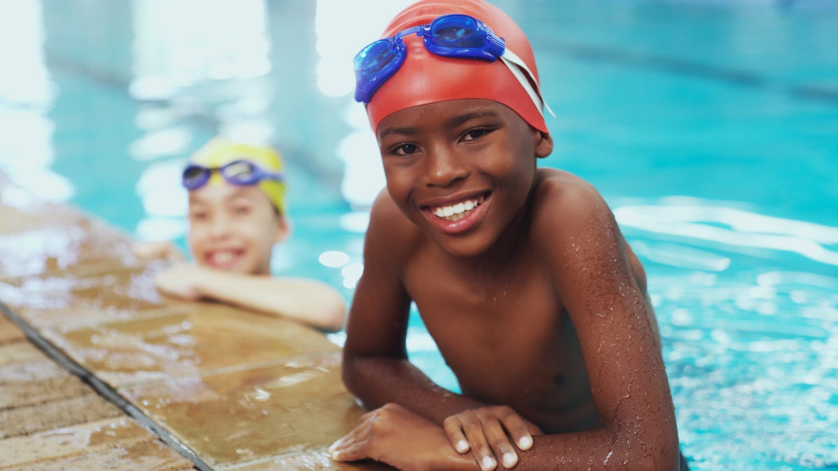 The CDC recommends that swimmers not share any gear that touches the face, such as goggles or snorkels.