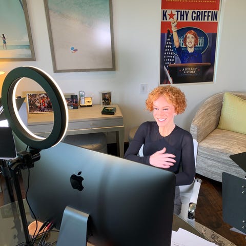 In a photo taken by her husband, Randy Bick, Kathy
