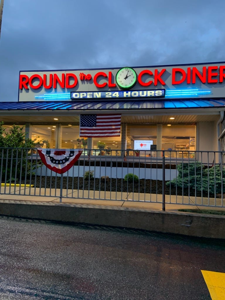 round the clock diner