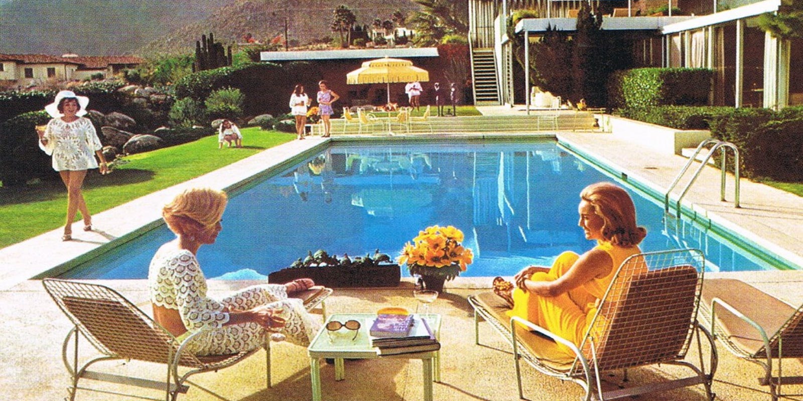 Nelda Linsks Love Of Palm Springs And The Singular Appeal Of Slim 