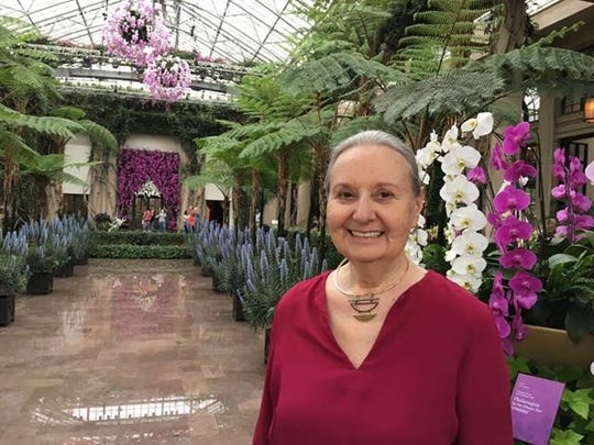 J. Denise Kulick visits Longwood Gardens near Philadelphia in early March of 2020 before she began quarantining alone in her home in Pennsylvania.