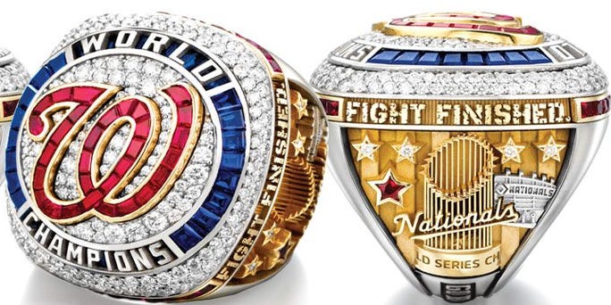 Nationals' World Series rings feature 170 diamonds, Baby Shark
