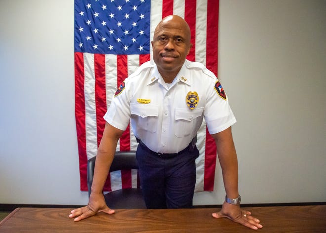 Deputy Chief Reginald Thomas - Lafayette Police Department.  Tuesday, May 26, 2020.